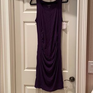 Isabel Purple M Maternity Dress NWT